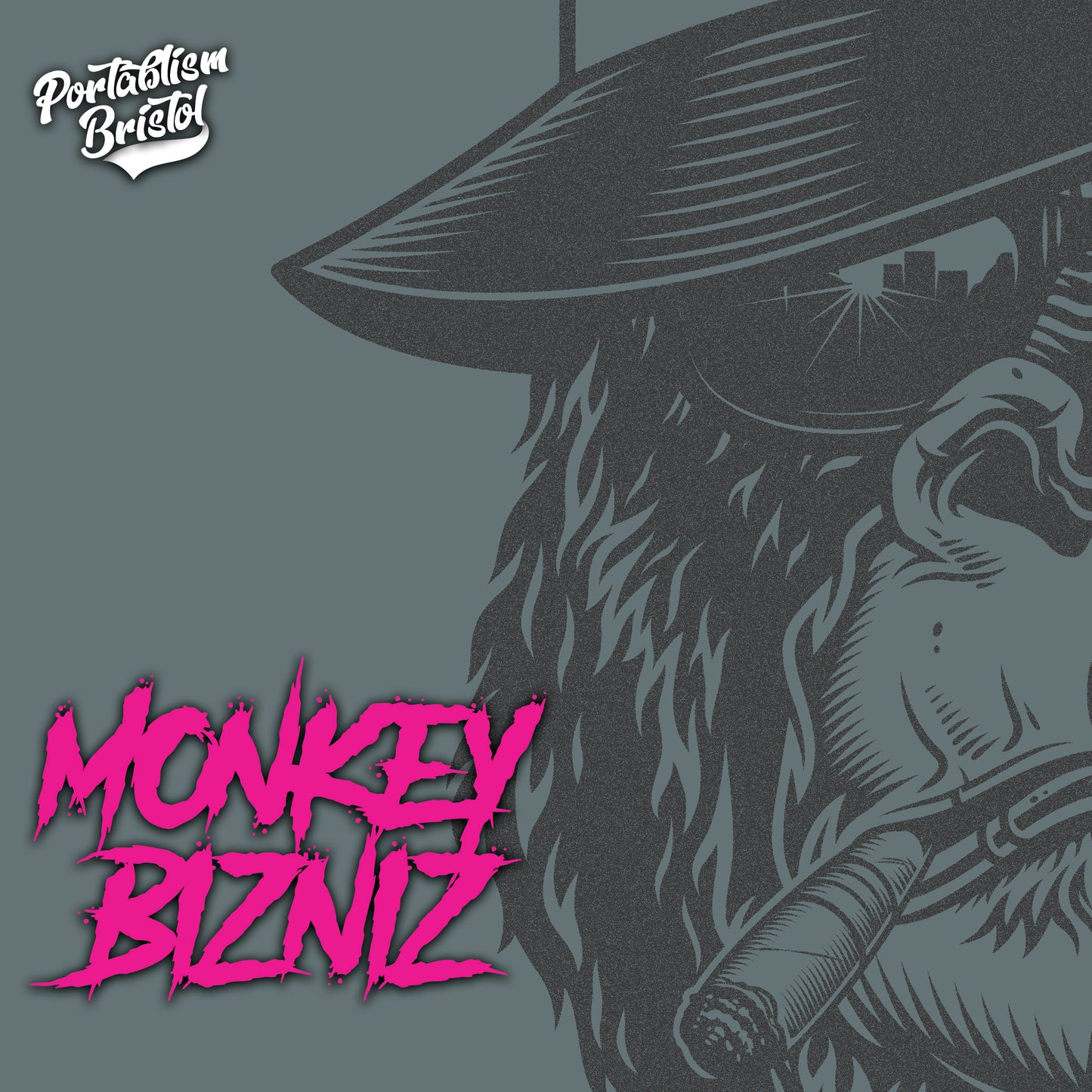 Portablism Bristol presents Monkey Bizniz 7" Scratch Tool